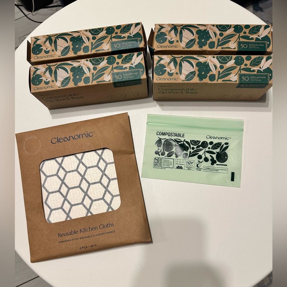 Cleanomic Compostable Bags - Picture 2 of 3